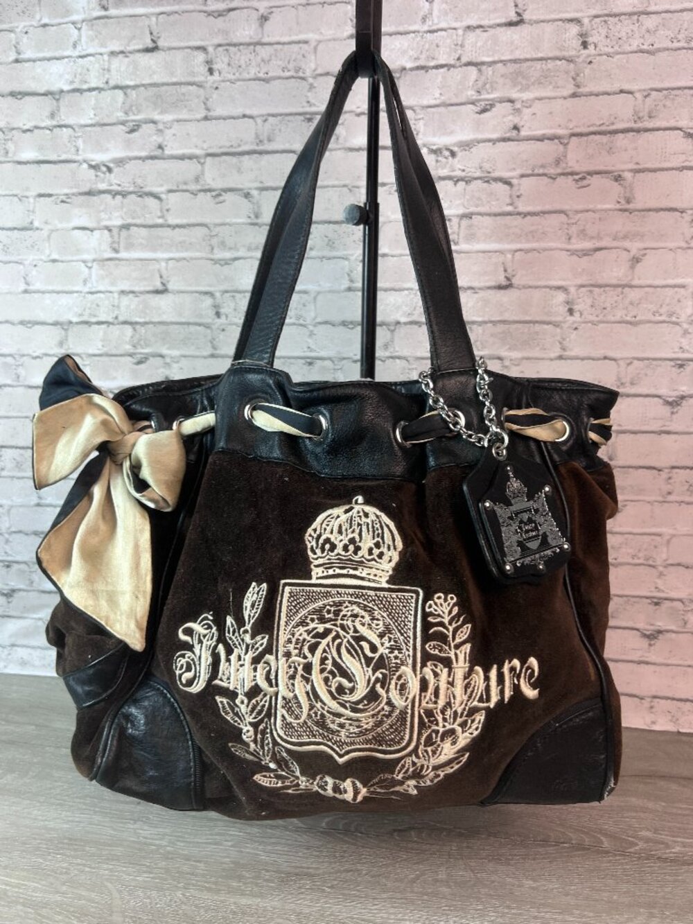 Vintage Y2K Juicy Couture Daydreamer Velour Purse Bag